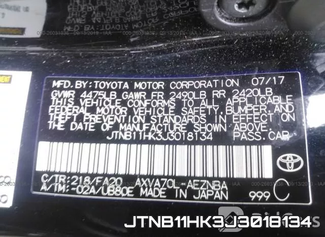 JTNB11HK3J3018134 фото 10