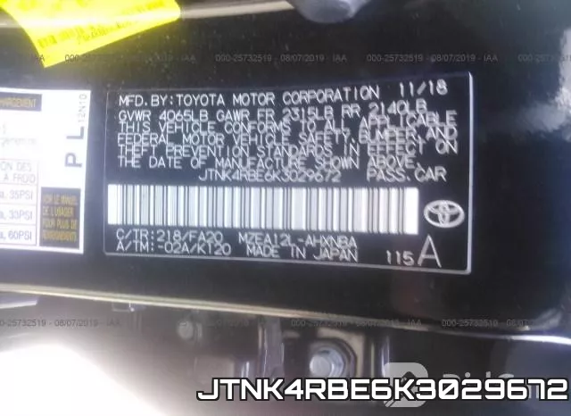 JTNK4RBE6K3029672 фото 10