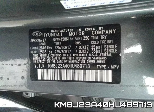KM8J23A40HU489713 фото 9