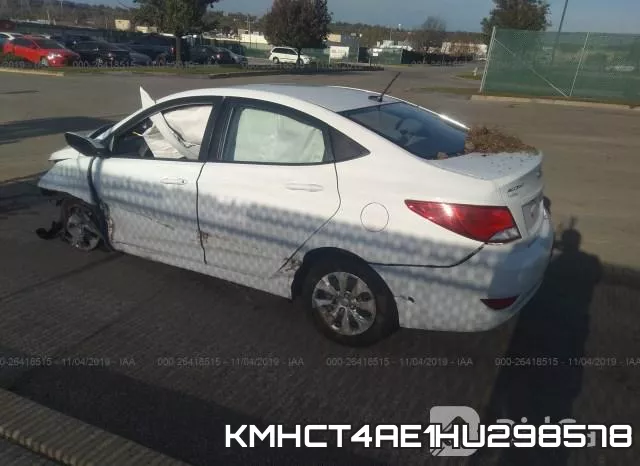 KMHCT4AE1HU298578 фото 4