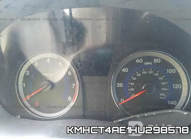 KMHCT4AE1HU298578 фото 8
