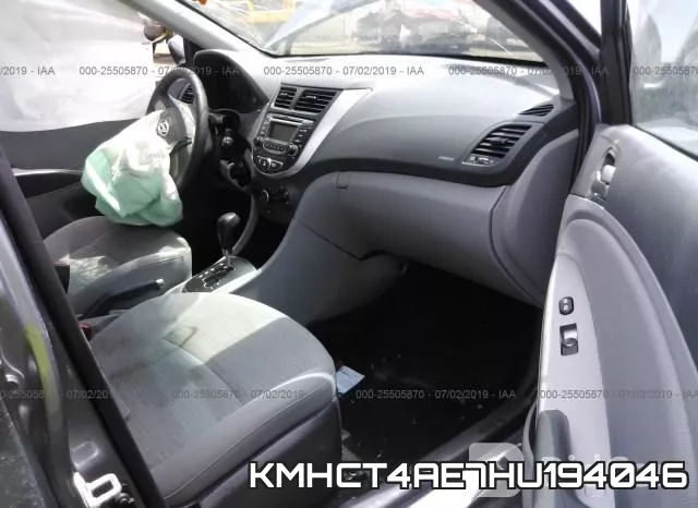 KMHCT4AE7HU194046 фото 6