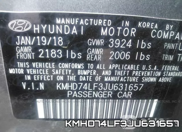 KMHD74LF3JU631657 фото 9