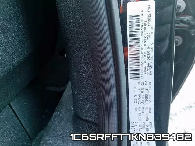 1C6SRFFT7KN839482 фото 2