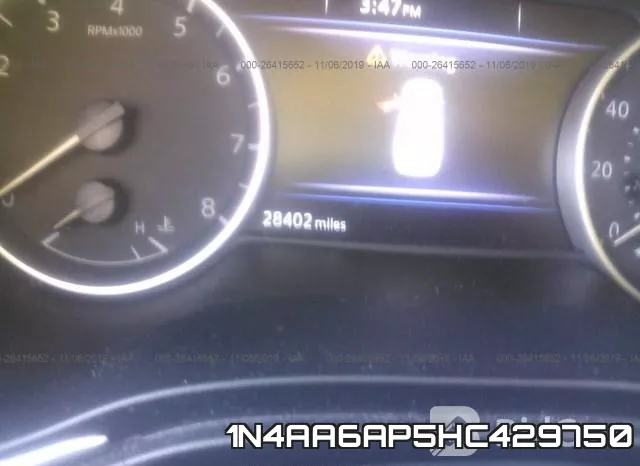 1N4AA6AP5HC429750 фото 8