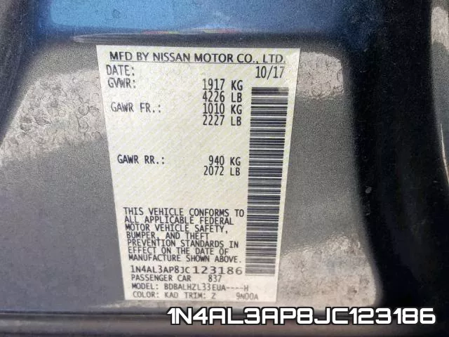 1N4AL3AP8JC123186 фото 2