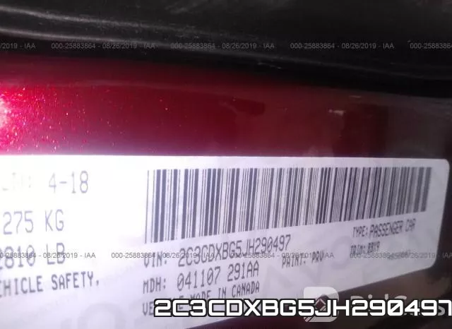 2C3CDXBG5JH290497 фото 10