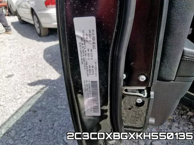 2C3CDXBGXKH550135 фото 2