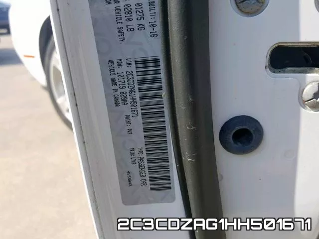 2C3CDZAG1HH501671 фото 2