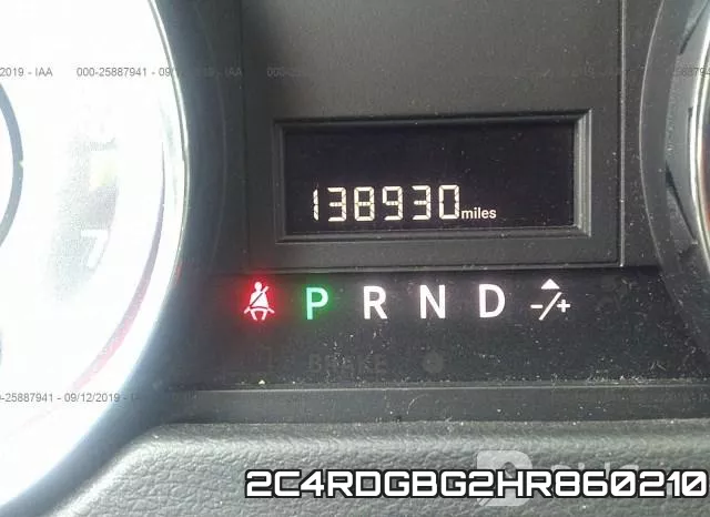 2C4RDGBG2HR860210 фото 8