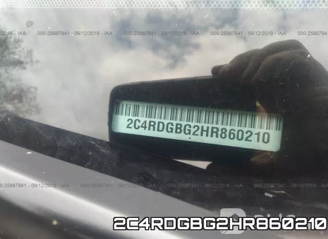 2C4RDGBG2HR860210 фото 10