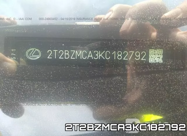 2T2BZMCA3KC182792 фото 10
