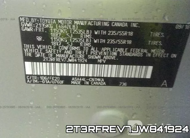 2T3RFREV7JW841924 фото 10