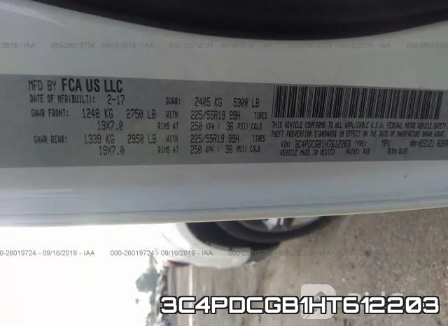 3C4PDCGB1HT612203 фото 10