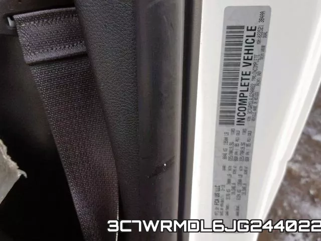 3C7WRMDL6JG244022 фото 2