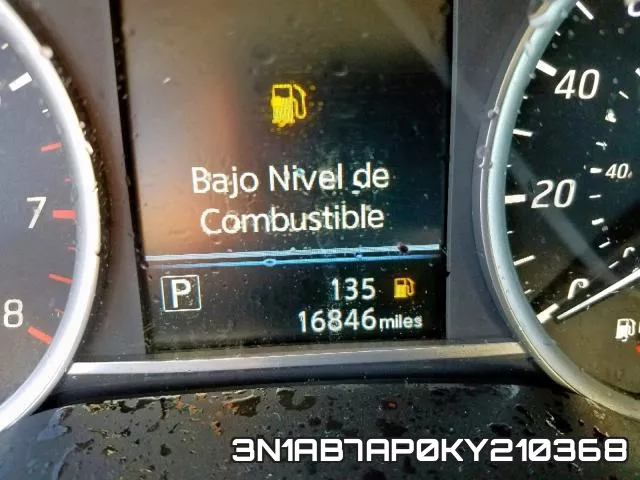 3N1AB7AP0KY210368 фото 8