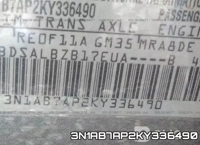 3N1AB7AP2KY336490 фото 10