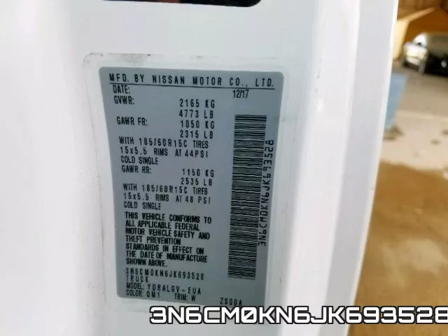 3N6CM0KN6JK693528 фото 2