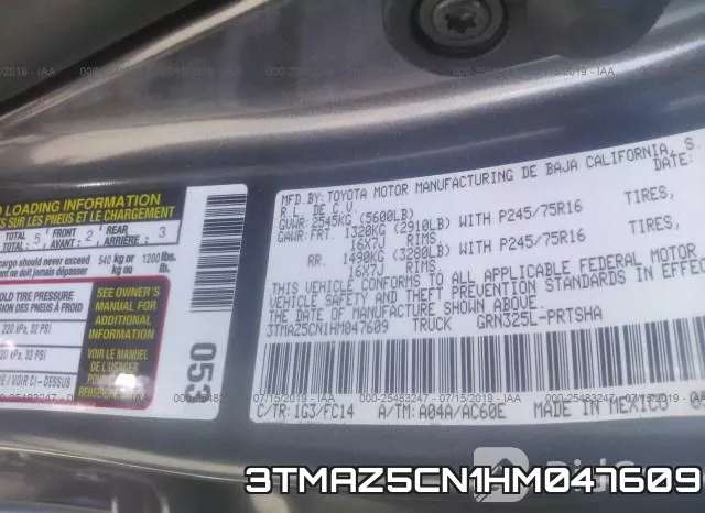 3TMAZ5CN1HM047609 фото 10