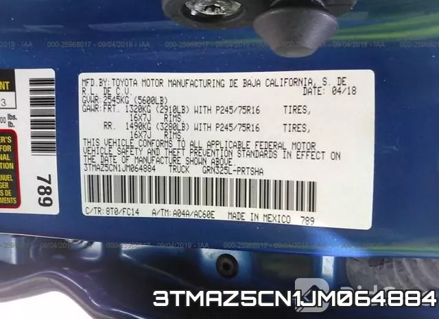 3TMAZ5CN1JM064884 фото 8
