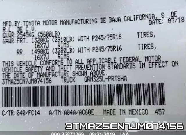 3TMAZ5CN7JM074156 фото 10