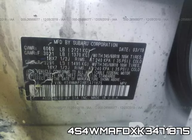 4S4WMAFDXK3471875 фото 10