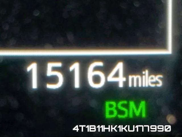 4T1B11HK1KU177990 фото 8