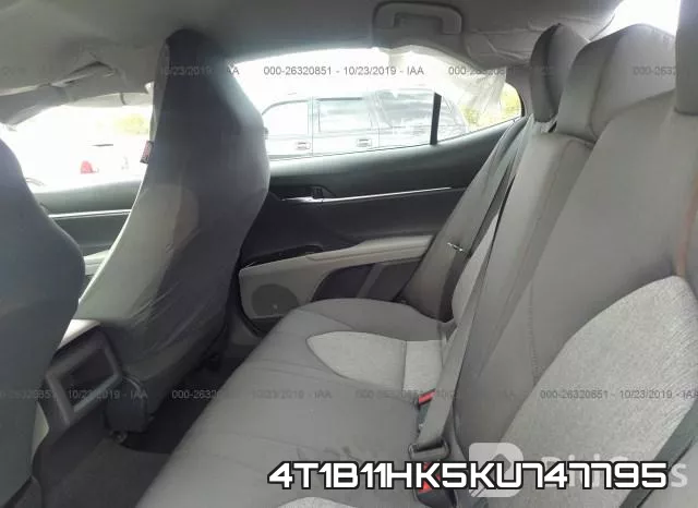4T1B11HK5KU747795 фото 8
