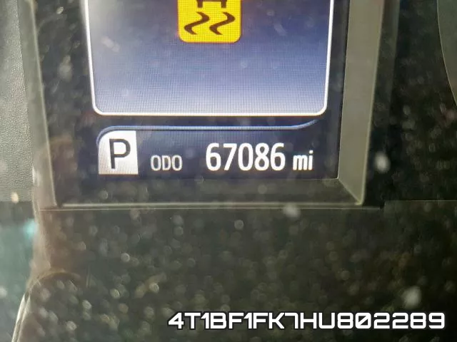 4T1BF1FK7HU802289 фото 8
