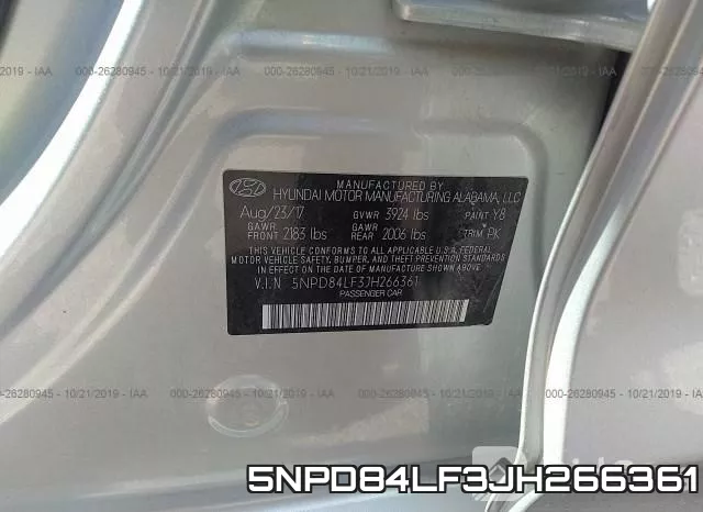 5NPD84LF3JH266361 фото 10