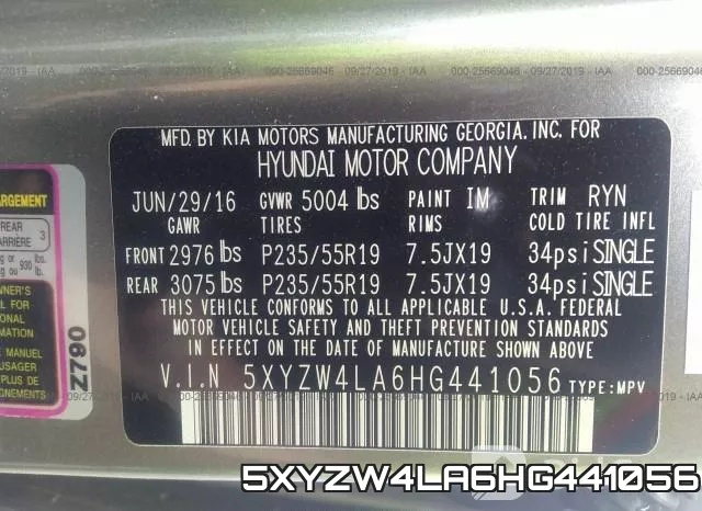 5XYZW4LA6HG441056 фото 10