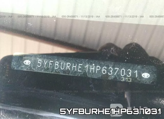 5YFBURHE1HP637031 фото 10