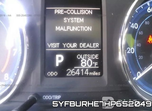 5YFBURHE7HP652049 фото 8