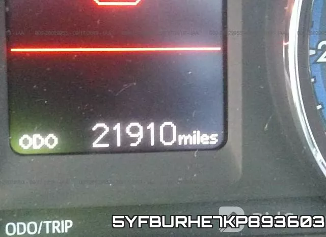 5YFBURHE7KP893603 фото 8