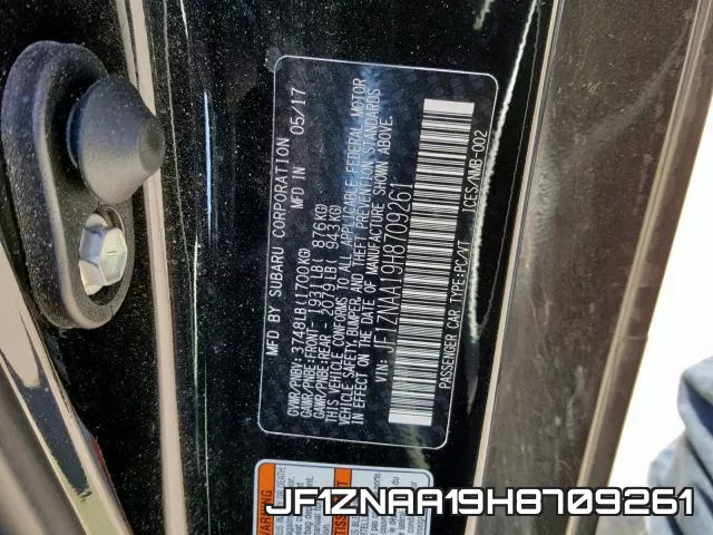 JF1ZNAA19H8709261 фото 2
