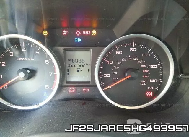 JF2SJAAC5HG493957 фото 7