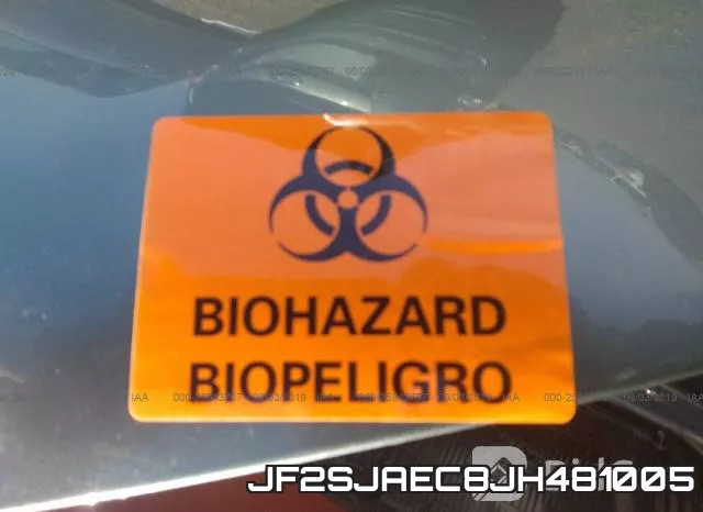 JF2SJAEC8JH481005 фото 6