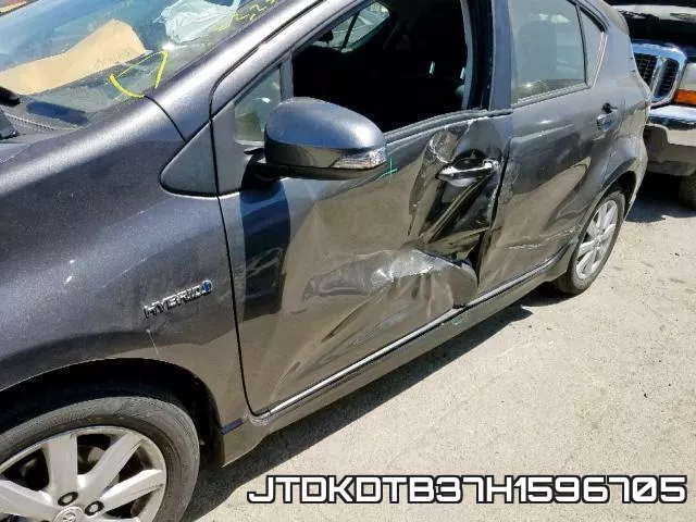 JTDKDTB37H1596705 фото 2