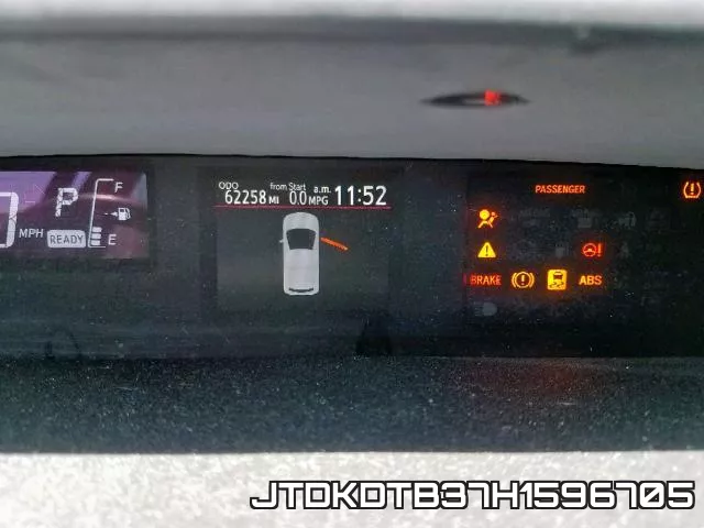 JTDKDTB37H1596705 фото 9