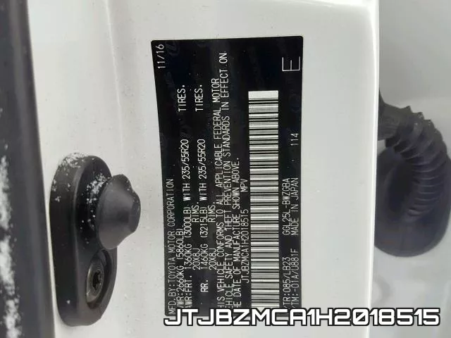 JTJBZMCA1H2018515 фото 2