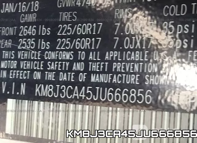 KM8J3CA45JU666856 фото 10
