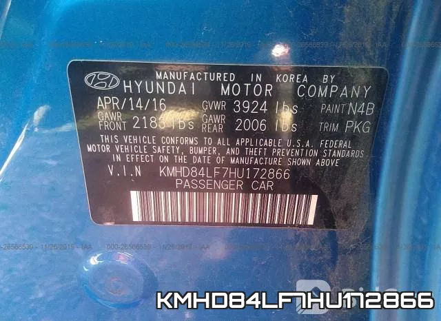 KMHD84LF7HU172866 фото 10