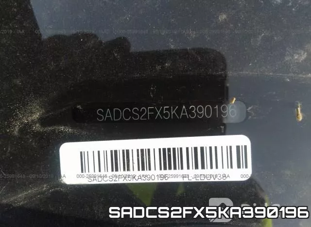 SADCS2FX5KA390196 фото 9