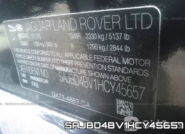 SAJBD4BV1HCY45657 фото 10