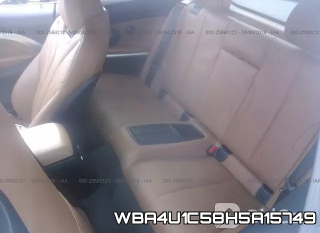 WBA4U1C58H5A15749 фото 9