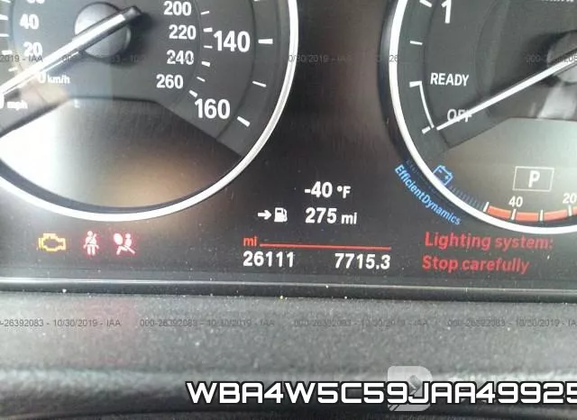 WBA4W5C59JAA49925 фото 8