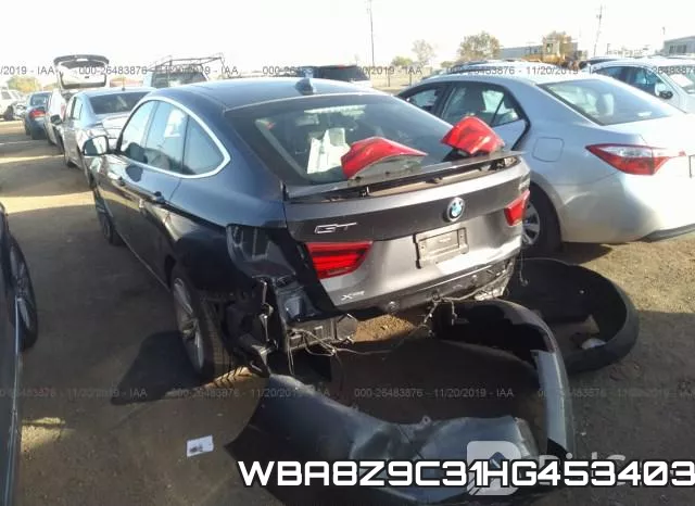 WBA8Z9C31HG453403 фото 4