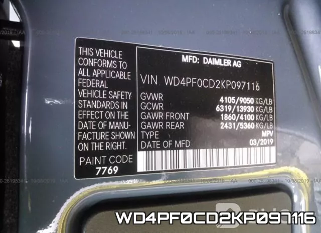 WD4PF0CD2KP097116 фото 10