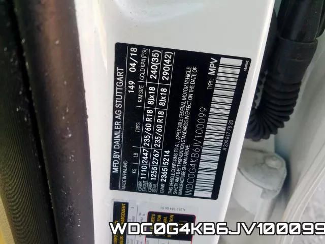 WDC0G4KB6JV100099 фото 2