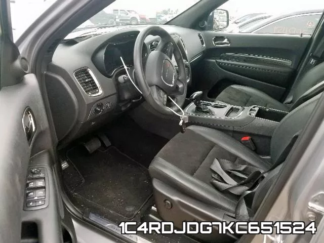 1C4RDJDG7KC651524 фото 9